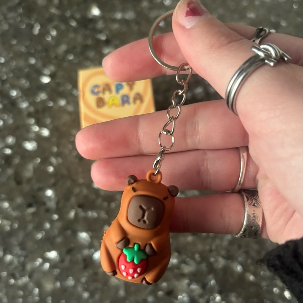 Capybara Blind Box Keychain